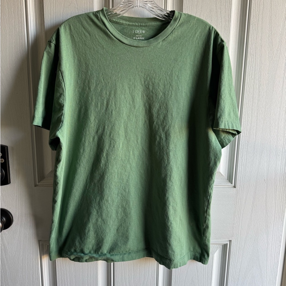 Green Men's J Crew T-Shirt